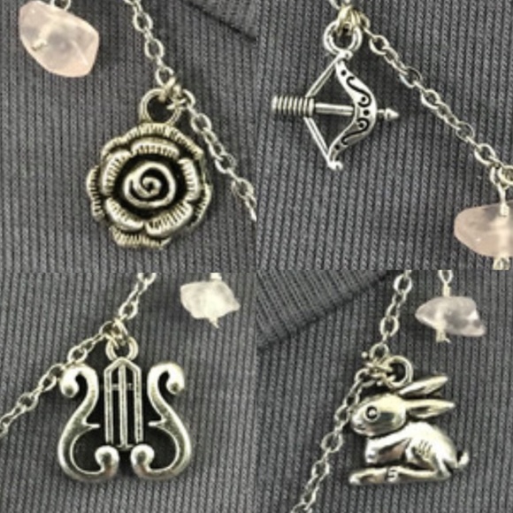 "Eros: God of Love" Cupid Greek Roman Mythology Handmade Necklace, Bow & Arrow - Picture 5 of 16